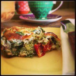 Spinach, Feta & Sun-Dried Tomato Muffins 