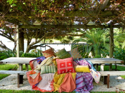 Lilapud Vintage Sari Quilts & Cushions